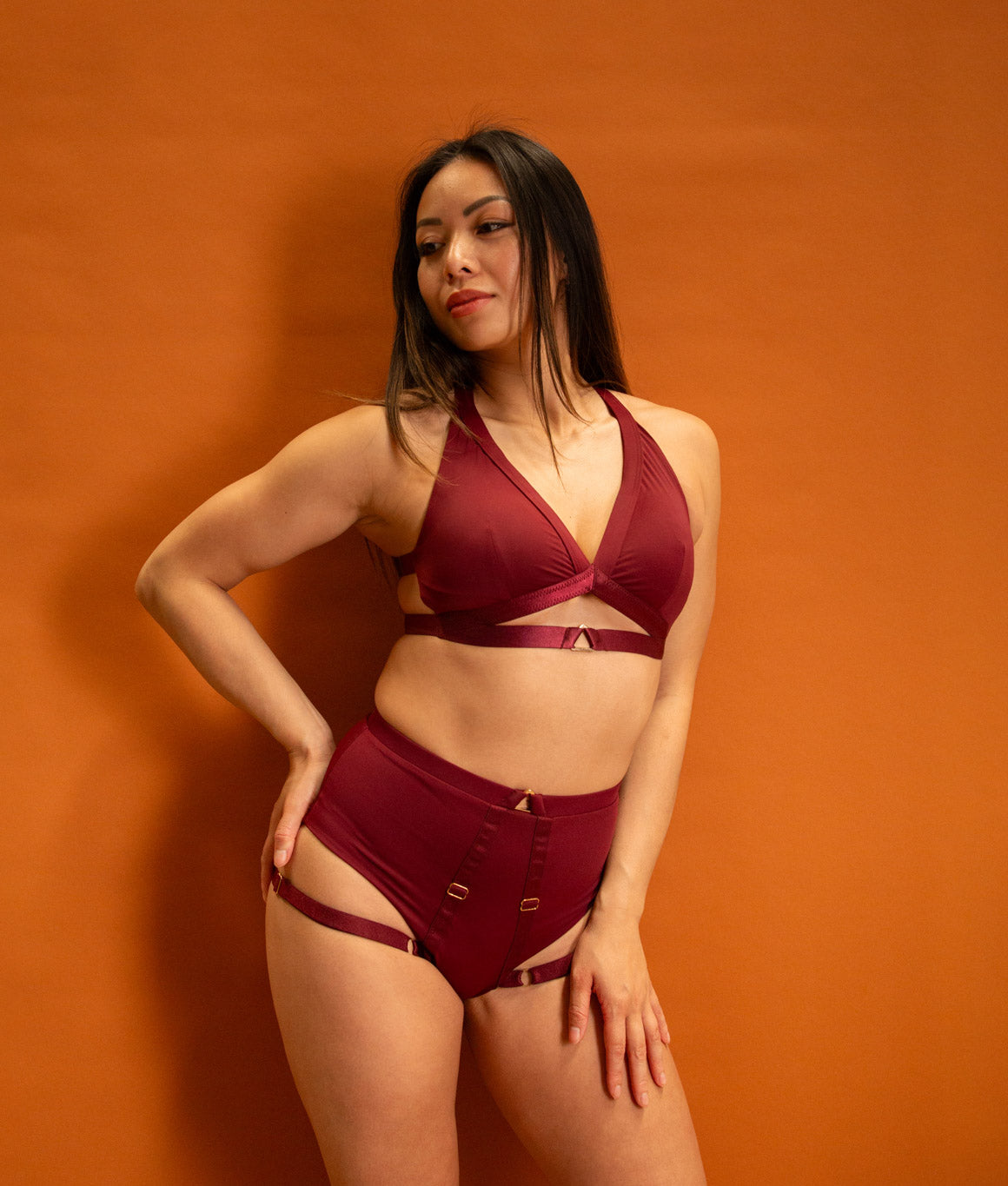 Tokio Bra - Matte Burgundy S+B