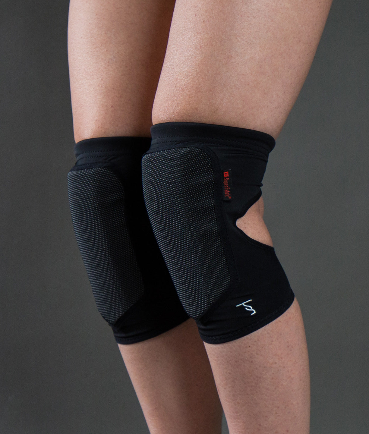 Ultimate Black Dance Knee Pads Tatiana Active