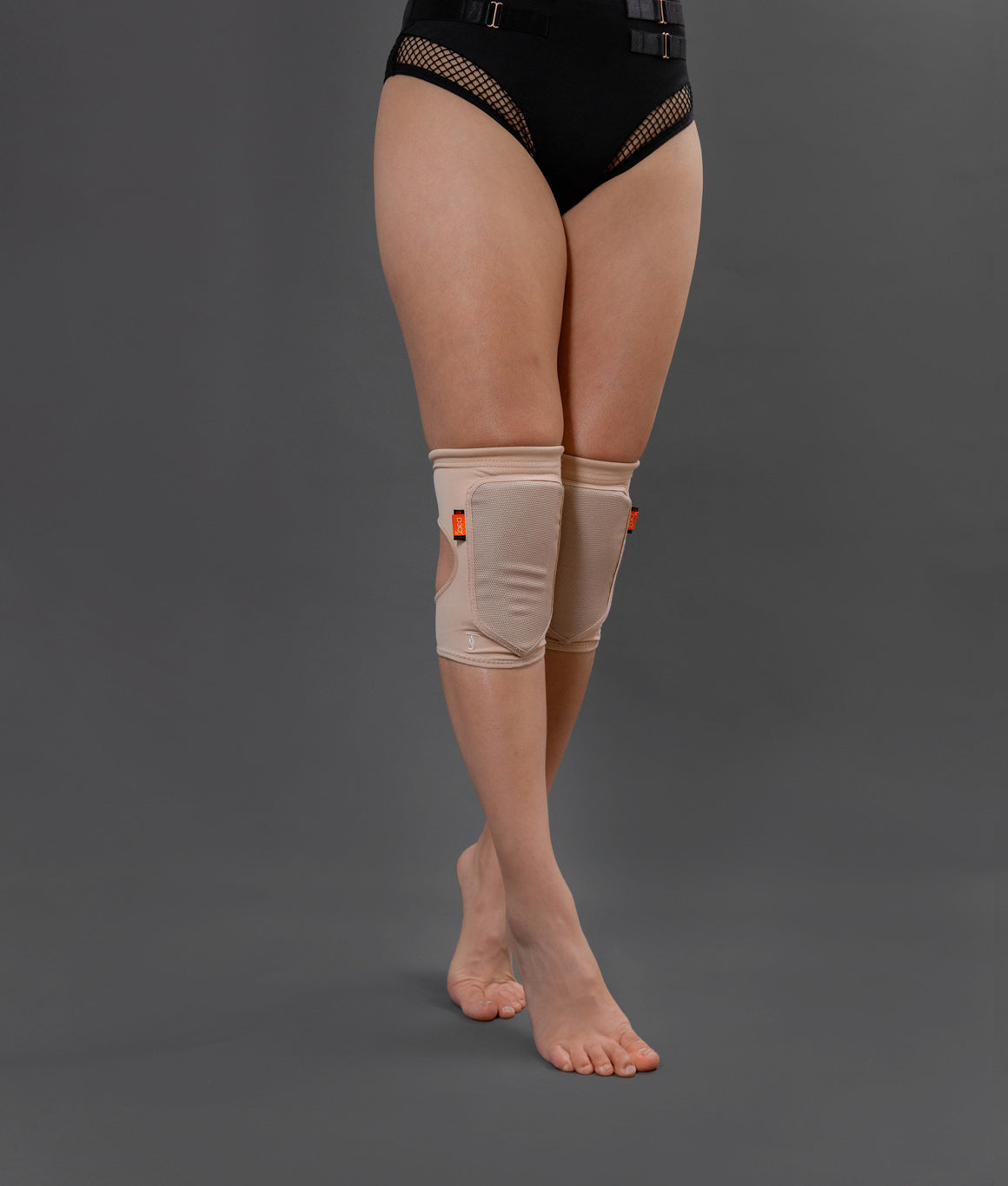 Tatiana Active Ultimate Latte Nude Pole Dance Knee Pads L